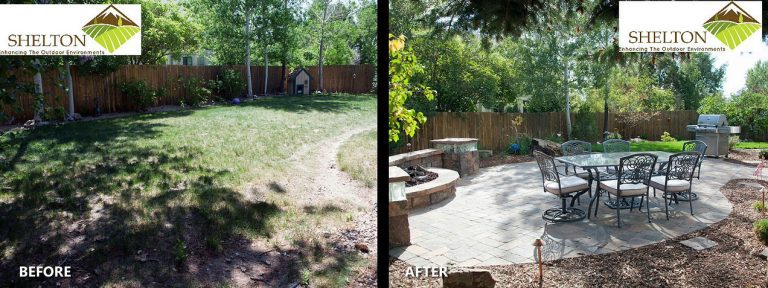 Landscape Construction of a Paver Patio in St. John